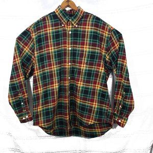 Nautica Traveler Twill Plaid Button Up